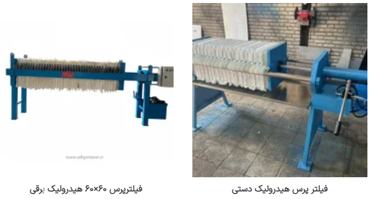 تولید فیلترپرس